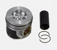 PISTON ET SEGMENTS STD x1 POUR MOTEUR DIESEL 204DTA AJ200 LAND ROVER JAGUAR 2.0