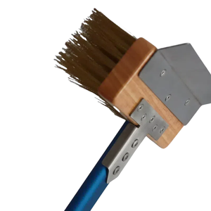 <span class=keywords><strong>Brosse</strong></span> de nettoyage en fil de cuivre <span class=keywords><strong>pour</strong></span> <span class=keywords><strong>four</strong></span> à pizza commercial avec grattoir en acier inoxydable <span class=keywords><strong>pour</strong></span> <span class=keywords><strong>four</strong></span> à <span class=keywords><strong>bois</strong></span>, outils <span class=keywords><strong>pour</strong></span> pizza - Product Image 4