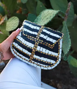 high quality handmade Elegant Look mosaic clutch bag for women mobile holder bag at cheap price BY LUXURY CRAFTS