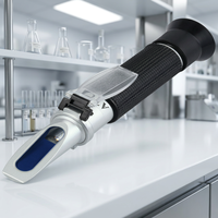 Réfractomètre analogique portatif, échelle Brix 0-32, haute précision 0,01 Ri, taille standard pour utilisation en laboratoire