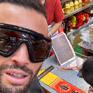 2025 Punk thể thao dày khung vuông kính mát phụ nữ Y2K quá khổ Flat Top Sun Glasses <span class=keywords><strong>men</strong></span> vintage trắng Bạc gương Shades - Product Image 3