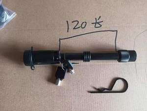 Goupille de verrouillage de <span class=keywords><strong>remorque</strong></span> robuste résistante aux intempéries, en acier chromé de 5/8\", longueur réglable, classe I-V, pour remorques et bateaux - Product Image 5