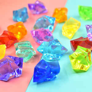 Pezzi da Scacchi in Cristallo Acrilico Colorato 25*18mm, Forma Irregolare, Accessori per Giochi da Tavolo - Product Image 1