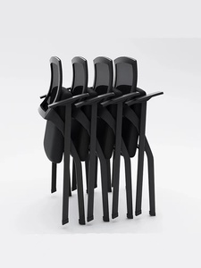 <span class=keywords><strong>Chaise</strong></span> de <span class=keywords><strong>bureau</strong></span> de formation pliante <span class=keywords><strong>chaise</strong></span> de conférence de <span class=keywords><strong>bureau</strong></span> avec tableau d'écriture meubles de conférence confortables et portables - Product Image 3
