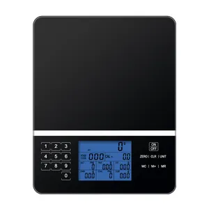 Großes LCD-Display Elektronische 5kg Ernährungs waage Digitale Ernährungs waage