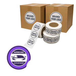 カスタムPPデカールステッカー印刷、ダイカット粘着ラベル、ブランド化と広告用、ベトナム印刷工場 - Product Image 1