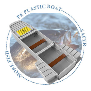 Nuovo Design <span class=keywords><strong>Barca</strong></span> da <span class=keywords><strong>Pesca</strong></span> Pieghevole in Plastica PE <span class=keywords><strong>Barca</strong></span> Componibile a Segmenti Portatile - Product Image 6