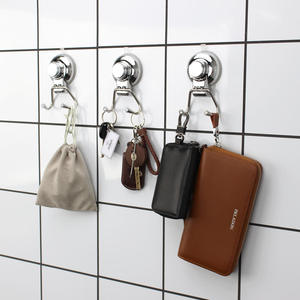 Không có khoan và di chuyển phụ kiện phòng tắm hút cup khăn móc treo tường phòng tắm hút cup tường móc - Product Image 4