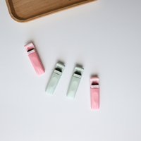 Recourbe-cils de Précision aux Couleurs Pastel Fraîches, Outil Miniature Élégant pour Femmes, Accessoire de Maquillage Idéal pour les Voyages