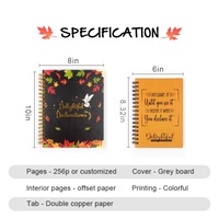 Service d'impression personnalisée de carnets A4 A5 avec couverture en papier, journal relié avec motif de bordure dorée, impression personnalisée de journal