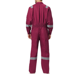 Combinaison de travail personnalisée pour hommes avec impression de logo, uniforme de sécurité, fabricant de vêtements OEM ODM, combinaison de travail - Product Image 3