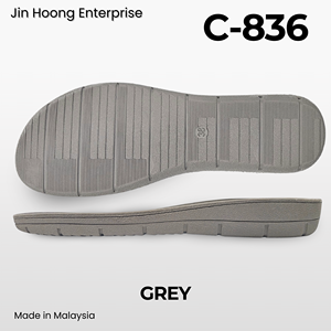 Chaussons légers et durables pour femmes Jin Hoong, antidérapants, en PVC, semelle extérieure grise, résistants à l'eau, modèle C-836 - Product Image 3