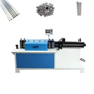 Máquina automática de corte y enderezamiento de alambre de acero hidráulico, CNC, alta velocidad, fábrica