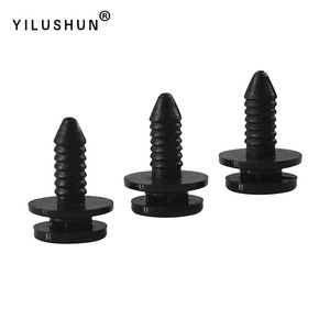 Yilushun D157 Nylon Triangular Window <b>Clips</b> For Volkswagen Auto Fastener Replacement Parts Black Pa66 Material - Product Image 4
