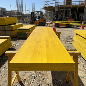Panel <span class=keywords><strong>de</strong></span> <span class=keywords><strong>Encofrado</strong></span> <span class=keywords><strong>de</strong></span> 27 mm, Panel Triplex <span class=keywords><strong>de</strong></span> Concreto <span class=keywords><strong>de</strong></span> 3 Capas, Madera Contrachapada Amarilla para <span class=keywords><strong>Encofrado</strong></span> - Product Image 6
