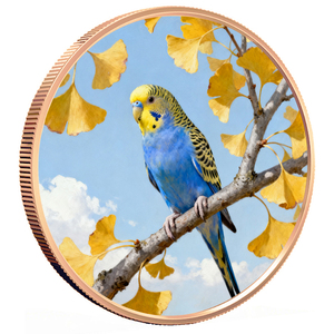 Moneta Parrot da 1 Oncia in Rame Puro 999 Colorato ad Alto Rilievo, Edizione da Collezione, Nuovo Arrivo - Product Image 1