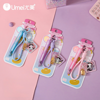 Umei Chubby Cute 60PCS Gel Pen Rack Set AS Upgrade Tahan Guncangan Ujung Pena Halus Menulis Lancar Cepat Kering Tanpa Noda untuk Pelajar