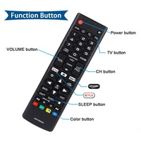 Mando a distancia Universal inteligente para TV, Control remoto para televisor inteligente, L G, AKB75095307