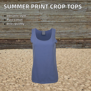 Summer Plus Size Women's Sexy Ladies Print Crop <b>Tops</b> Breathable Jersey <b>Tank</b> <b>Tops</b> Bow Collar Skinny <b>Spaghetti</b> <b>Strap</b> Lovely Design - Product Image 3