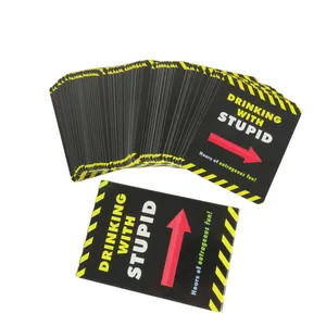 批发制造商定制标志饮酒小工具派对情侣性姿势玩游戏卡