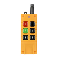 Télécommande sans fil industrielle 433Mhz, étanche, anti-chute, 6 boutons, code d'apprentissage 1527, automatique