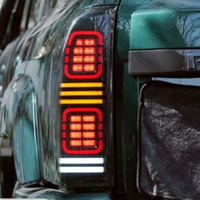 Feux arrière LED pour Patrol Y61 2005-2022, nouveaux feux arrière 5ème génération, lentille transparente, 12V 25W, accessoires de voiture