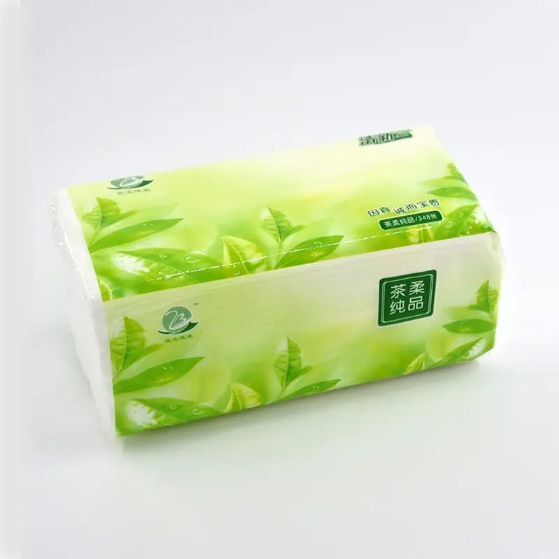 Wholesale China Factory Good Quality Soft 3ply Cheap 120 Sheets Disposable Facial Tissue Paper