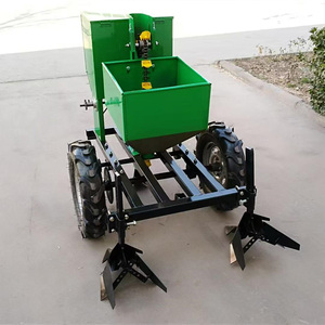 Semoir à pommes de terre vert à une rangée, entraîné par un tracteur, haute productivité, équipement agricole - Product Image 3