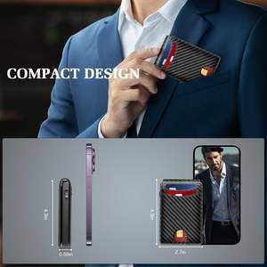 <span class=keywords><strong>กล่อง</strong></span>ใส่บัตรพับได้แบบ<span class=keywords><strong>แยก</strong></span>แม่เหล็กหรูหราใหม่ออกแบบได้เองพร้อมซองใส่บัตรแบบอัตโนมัติที่ใส่บัตรเครดิตแบบสองพับ - Product Image 2