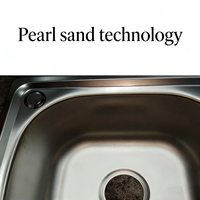 Évier de cuisine moderne en acier inoxydable 304, à cuve unique, à encastrer sous plan, évier profond épaissi, antirouille, facile à nettoyer