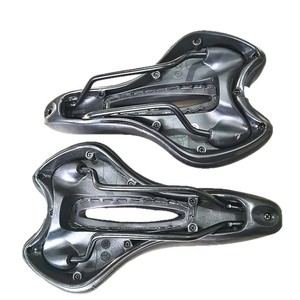 Selle de vélo de montagne 28 cm x 16 cm, coussin en gel, siège de cyclisme confortable pour adultes, unisexe, noir - Product Image 5