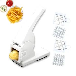 Manual vegetable french fry potato cube cutter