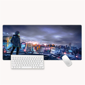 Tapete de mouse para jogos com teclado de computador de anime de mesa de escritório com padrão HD personalizado - Product Image 4