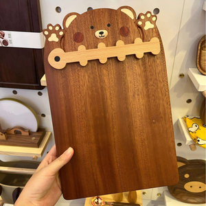 <span class=keywords><strong>Assiette</strong></span> et plateau en bois écologiques personnalisables avec différentes tailles de découpe pour usage domestique - Origine Jiangxi en stock - Product Image 1