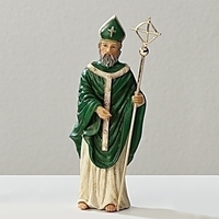 Figurine en résine pour la saint-patrick, article de fête religieux personnalisé, statue une pièce pour la saint-patrick