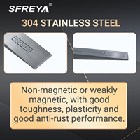 Cales et cales coniques en acier inoxydable 304 SFREYA pour nivellement de machines