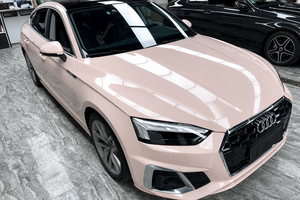 Vinilo de alto brillo para envoltura de vehículos, color rosa PET de 7.5mil, con tecnología de liberación de aire y autoreparación, película para envoltura completa de automóviles, película que cambia de color. - Product Image 5