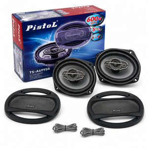 Altavoz Coaxial Ovalado para Auto TS-A6995R de 6x9 Pulgadas, 5 Vías, 600W Máx., 100W RMS, 4 Ohmios, Alta Potencia, para Venta al Por Mayor - Product Image 4