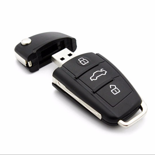Custom Car High Speed 16Gb 32Gb 128Gb 64Mb 128Mb Android Stick Key Shape Smart Car Usb Flash Drive