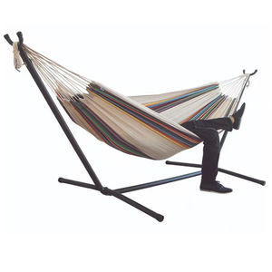 Support de <span class=keywords><strong>hamac</strong></span> en métal brésilien, mobilier d'extérieur, balançoires de <span class=keywords><strong>jardin</strong></span> <span class=keywords><strong>pour</strong></span> le camping, chaise suspendue de plage, <span class=keywords><strong>hamac</strong></span> en nylon confortable - Product Image 5