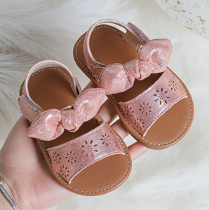 Sandales pour filles, modèle personnalisé, nouveau modèle, fleurs, étoiles, été, mignonnes, décontractées, confortables, pour enfants, taille 21-16 - Product Image 5