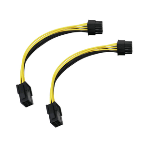 GPU 6-<span class=keywords><strong>pin</strong></span> để <span class=keywords><strong>8</strong></span>-<span class=keywords><strong>pin</strong></span> <span class=keywords><strong>PCI</strong></span> <span class=keywords><strong>Express</strong></span> <span class=keywords><strong>Power</strong></span> chuyển đổi cáp Video Card <span class=keywords><strong>PCI</strong></span> E kết nối cho cung cấp điện - Product Image 5