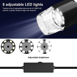 Dearsee <span class=keywords><strong>2</strong></span> in 1 USBデジタル顕微鏡用Android IOS 8 LED 1920P電子顕微鏡カメラ - Product Image 6