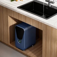 Distributeur d'eau RO sous évier Glacier Fresh, filtration 800 GPD pour maison et hôtel, 3:1 eau pure à eau usée, idéal pour petits appartements