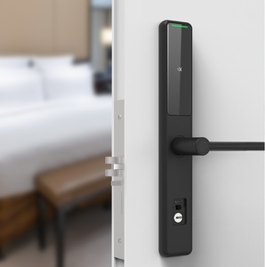 Slim Body Modern Design High Security Five-latch Mortise Rfid Card <b>Key</b> Anti-theft With Management Software Smart Hotel <b>Lock</b> HT-L - Product Image 2