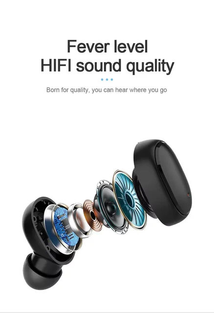 Fone De Ouvido Sem Fio Bluetooth A6s Pro In-ear - Ecco Salva