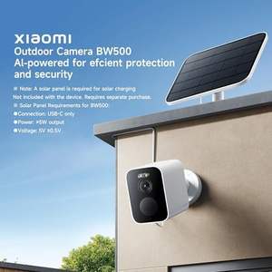 Stock américain pour caméra de sécurité extérieure <span class=keywords><strong>Xiaomi</strong></span> BW500 <span class=keywords><strong>Batterie</strong></span> 2.5K Vision nocturne couleur sans fil Surveillance solaire en option - Product Image 5