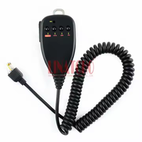 Microphone PTT dynamique filaire noir à 8 broches en plastique pour autoradio, compatible TM261A TM461 TM-241A TM-231A TM-431A TM-531A MC-44