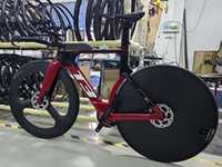 Vélo de course sur route pour adulte 700C, modèle T3 en fibre de carbone, pour triathlon et contre-la-montre, 24 vitesses, roues complètes, vente en gros usine