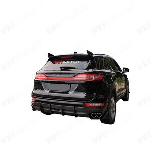 Pour la mise à niveau de Lincoln MKC feuille d'aile d'aile d'aile extérieure de voiture avec bande de porte <span class=keywords><strong>becquet</strong></span> aileron arrière aileron avant Kits de carrosserie - Product Image 2